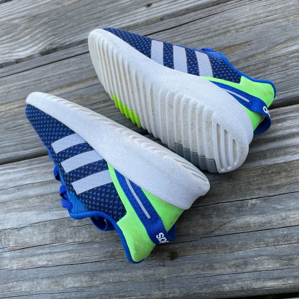 Adidas Kids Sneaker Blue Shoes size 8k - Picture 8 of 11
